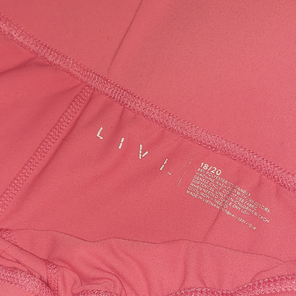 Livi Active Pink Capri Leggings
